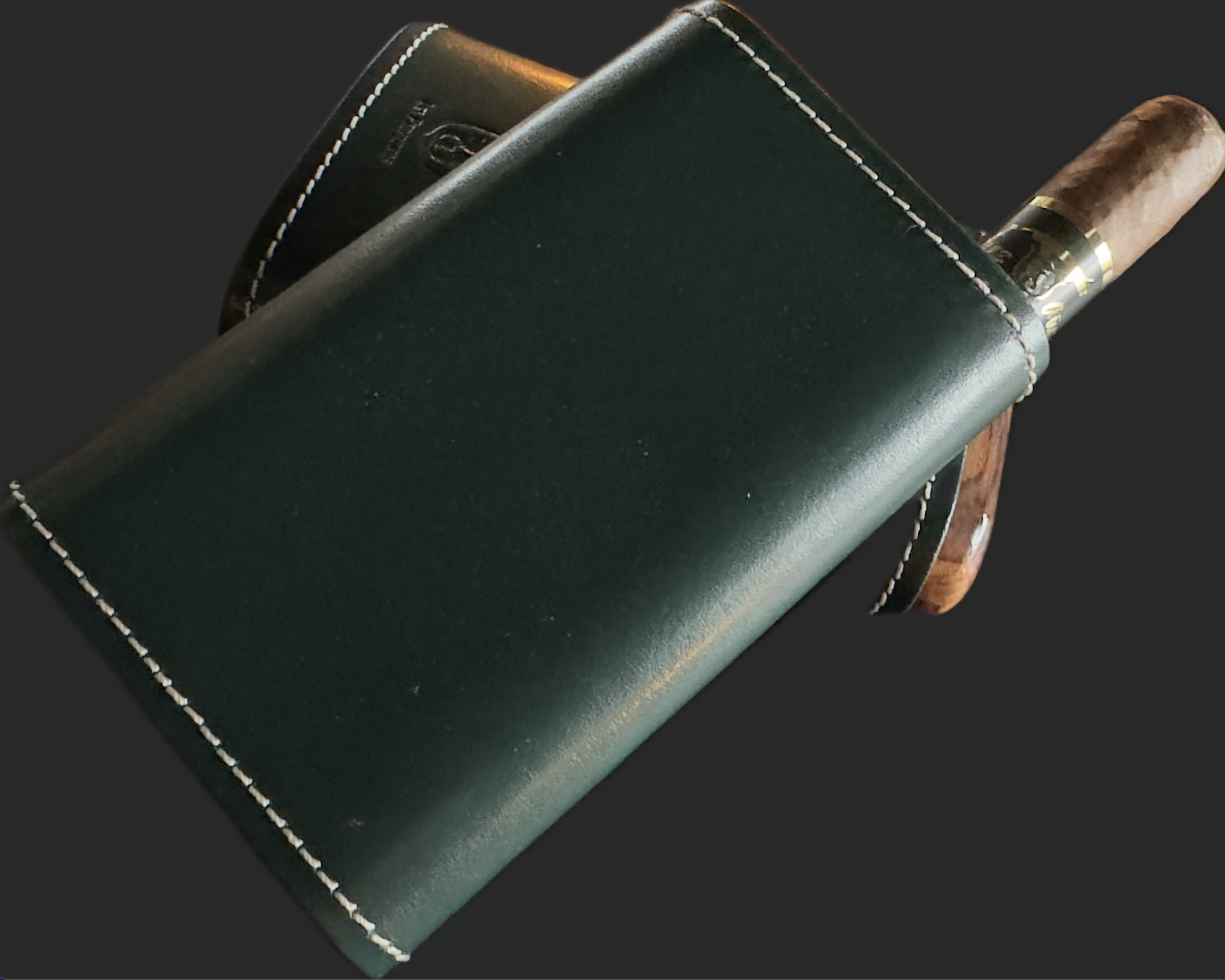 Zigarren Etui Leder  für 4 Zigarren